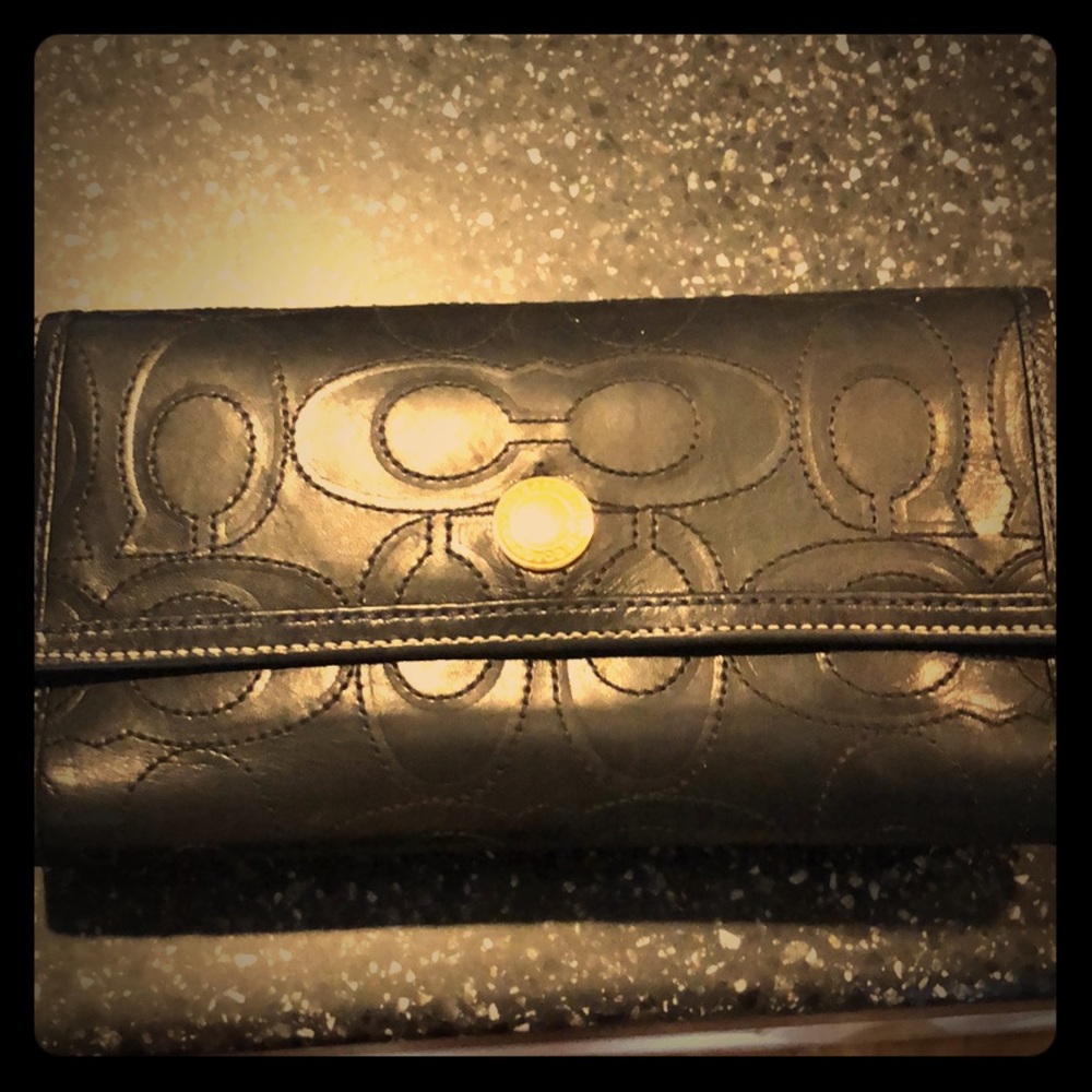 Coach wallet black